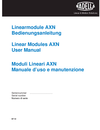 NADELLA linear modules AXN User Manual